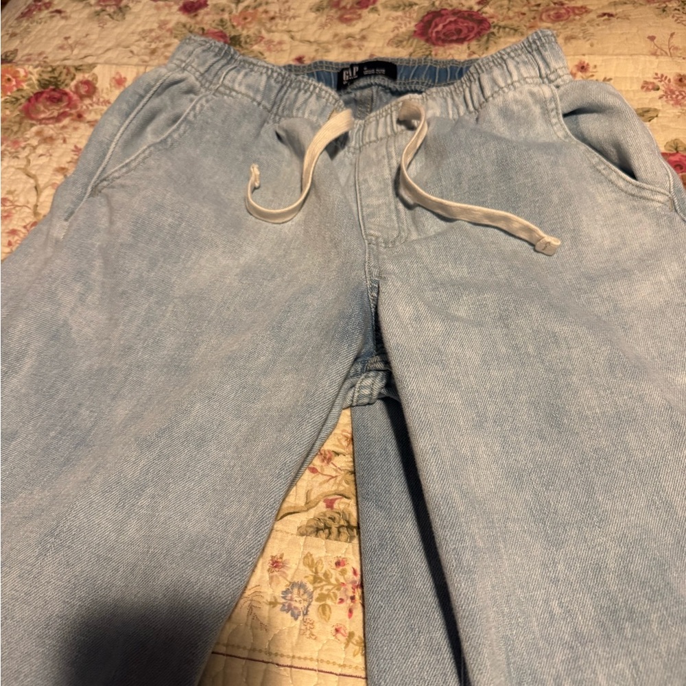 Light Blue Drawstring Pants